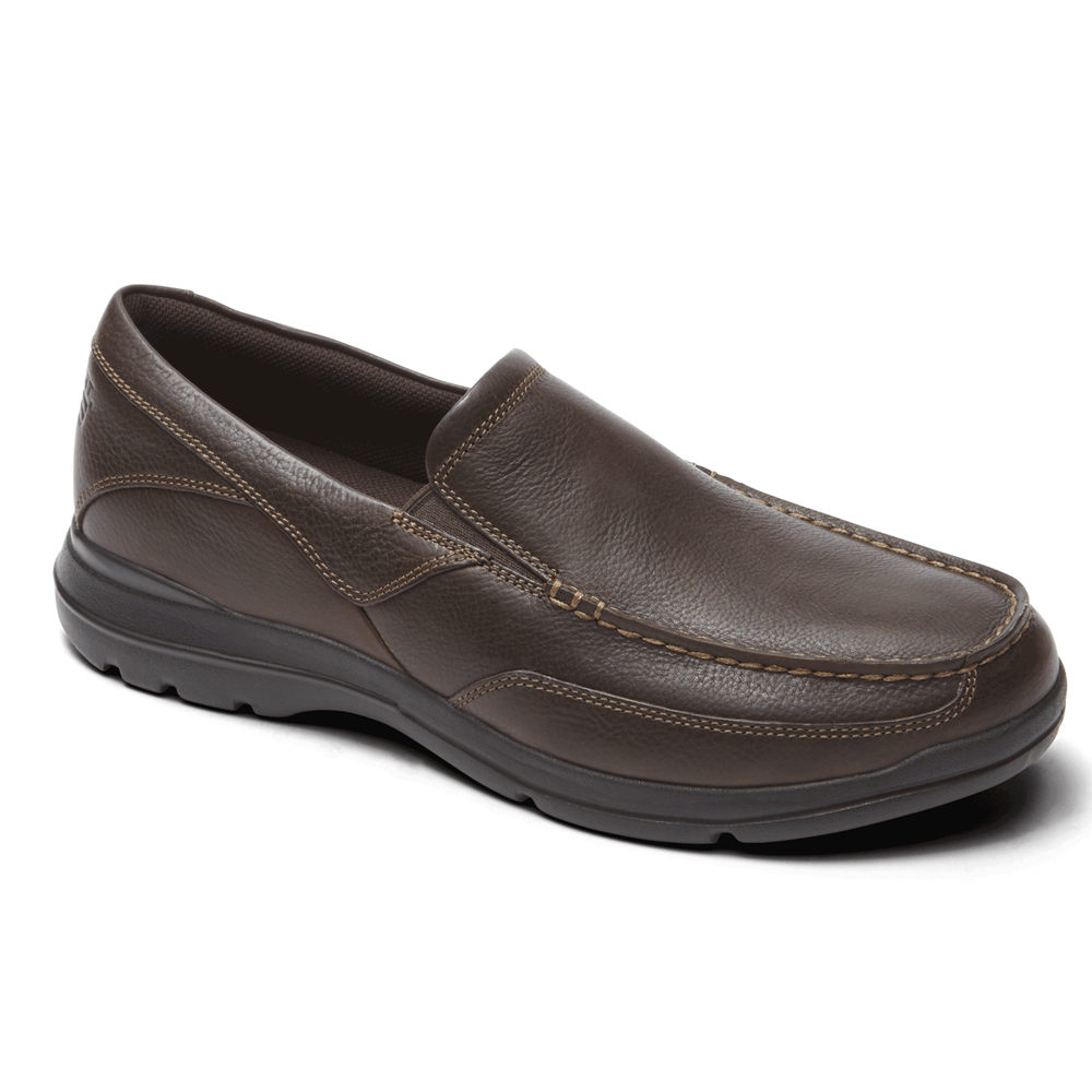 Slip-Ons Rockport Hombre Mexico - City Play Two Marrom - CYGUD0567